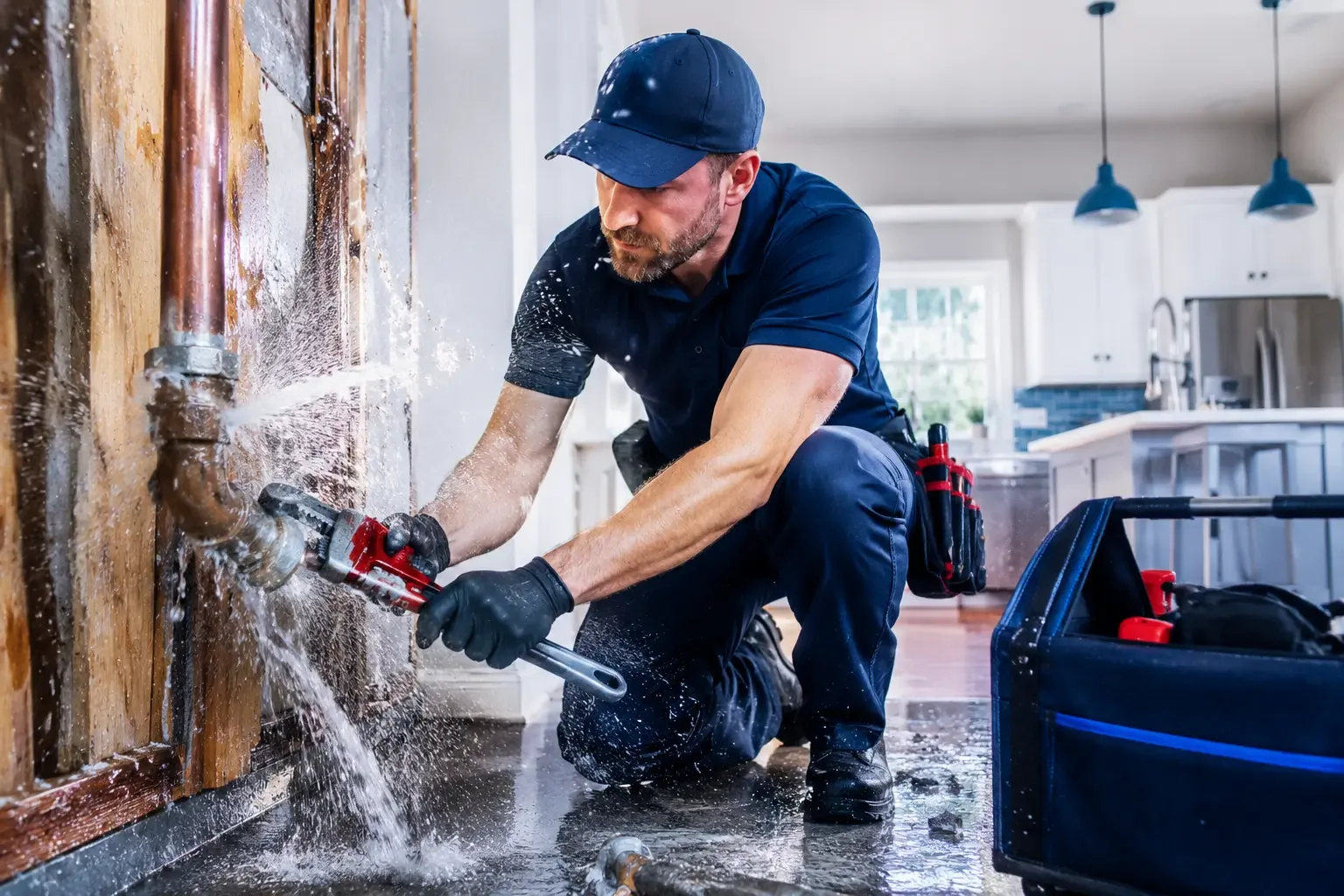 Local emergency pipe repair professionals in Caroleen, NC